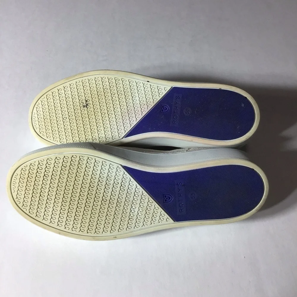 Rothy’s The Sneaker Slip On Shoes in Sand Size 5.5